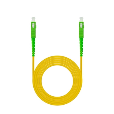 Nanocable Cable Fibra Sc Apc Lszh Amarillo 100m